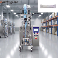 Machine d'emballage de sachets de liquide d'huile essentielle, machines d'emballage de liquide d'huile nettoyante en sachets de 100 ml