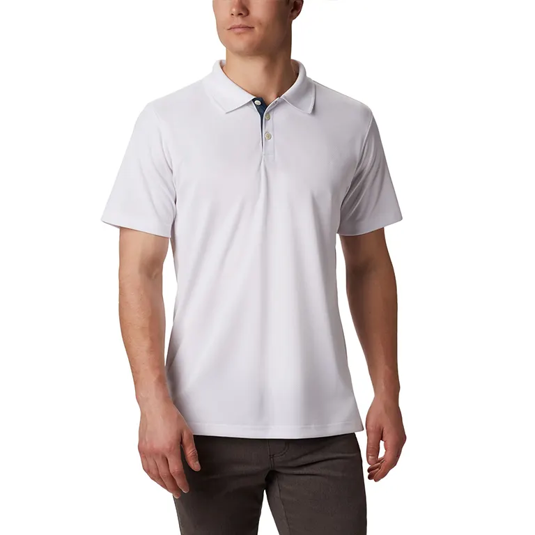 Boys Solid 100% Polyester Sweat-Wicking Golf Shirts