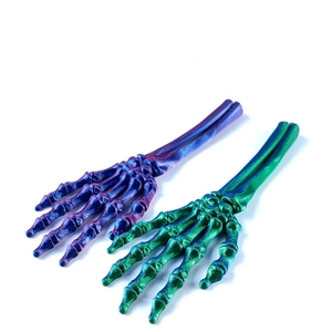 3D Printed Movable Joint Skeleton Claw Flexible Spooky Halloween Skeleton <b>Hand</b> Articulated Joints Human Skeleton Palm Model - Product Image 4