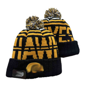 Cappello in maglia Jacquard ricamato in tinta unita di alta qualità Unisex caldo berretto invernale lavorato a maglia cappelli con Logo personalizzato per le donne - Product Image 6