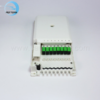 Boîtier de Distribution de Fiber optique à 8 cœurs avec 1x8 PLC Splitter FTTH Terminal Box