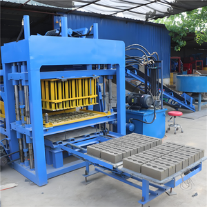 QTY6-15 tùy chỉnh khối bê tông lát gạch Máy làm xây dựng ngành công nghiệp rung khuôn máy cắt gạch - Product Image 3