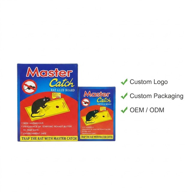 Purely Physical High-Stick Mouse Glue Board Specialized Rat Adhesive Trap for Industrial Rodentia Control