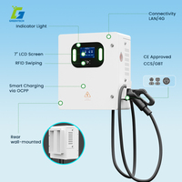 Chargeur de voiture électrique à usage public Greentech OEM 30kW 40kW, stations de charge rapide Ultra DC EV, APAC M&C