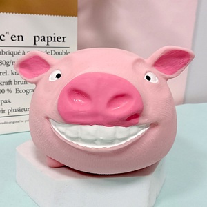 Squeeze Toys <b>Squishy</b> Pig Kids Party Mochi <b>Squishies</b> Animals Stress Relief Toys Cute Funny Pink Tpr Decompression Stretchy Pig - Product Image 4