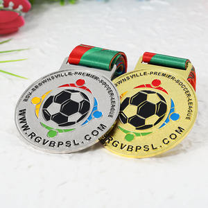 Medaglie Sportive Personalizzate in Lega di Zinco Smaltate Multicolore per Calcio, Competizioni Giovanili e Regali per Club - Product Image 2