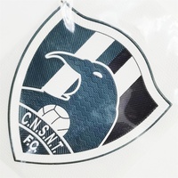 Parche de PVC con Logotipo Personalizado, MOQ Bajo, Diseño de Pin de Seguridad, Certificado Oeko-Tex, Forma de Escudo, Entrega Rápida, Calidad Confiable