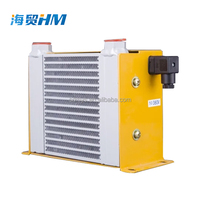 Radiateur d'huile hydraulique en aluminium refroidi par air AH0607T, échangeur de chaleur, refroidisseur d'huile hydraulique avec ventilateur