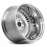 Jantes concaves forgées à turbine 19 20 22 24 26 pouces, finition chrome argent satiné, entraxes 5x120 5x112 5x114.3 5x130, déport ET15-50, moyeu personnalisé OEM