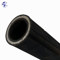 Tuyau d'aspiration en caoutchouc renforcé, épaisseur de paroi 5,8 mm, pour pompes à eau, température de fonctionnement -40°C à +100°C, découpe sur mesure