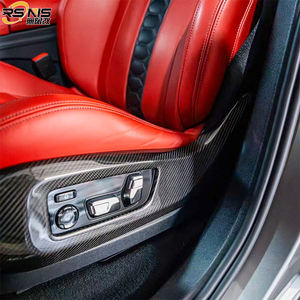 Ventas directas del fabricante para <span class=keywords><strong>BMW</strong></span> M5 F90 X5M F95 X6M F96 G05 G06, parachoques de coche, Kit de carrocería, respaldo de fibra de carbono seco, par de fundas de asiento - Product Image 2