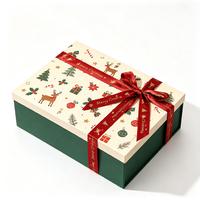 Handgefertigte Faltbare Umweltfreundliche Weihnachts-Kartons Stabile Struktur Feiertagsverpackung Luxuriöse Matt Laminierte Kerzenboxen