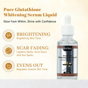 SheDiary OEM - Suero Facial Antienvejecimiento, Iluminador y Blanqueador de Marca Privada, 30 ml, Niacinamida, <span class=keywords><strong>Glutatión</strong></span>, Reducción de Arrugas, Luminosidad - Product Image 3