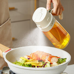 Bouteille pulvérisateur d'huile 2-en-1 double usage 550 ml, design atomiseur pour cuisine, verseur d'huile, distributeur d'huile d'olive - Product Image 2