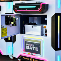 Machine d'arcade commerciale interactive avec lecteur de cartes et validateur de billets pour centres commerciaux modernes et zones de divertissement