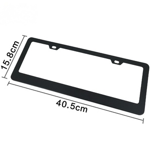 Marco de Matrícula de Aleación de Aluminio Directo de Fábrica de Filipinas, Marco de Matrícula Personalizado - Product Image 1