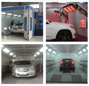 Environnement sans poussière certifié CE, voiture électrique, à gaz, diesel, personnalisée, porte en verre trempé certifiée CE, salle de <span class=keywords><strong>peinture</strong></span> - Product Image 6