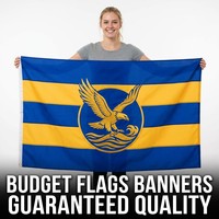 Drapeaux de célébration personnalisés en polyester de qualité supérieure pour fête de retraite, impression numérique couleur, vente en gros, résistants à la déchirure