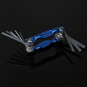 Set di chiavi esagonali pieghevoli universali di alta qualità, <span class=keywords><strong>6</strong></span> pezzi, 4 mm, personalizzabili. - Product Image 5