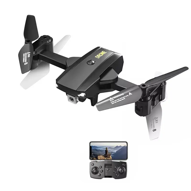 Últimos 2 eje plegable de flujo óptico avión con 4K Cámara Dual HD pequeño barato profesional Drones para regalos
