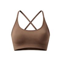 Damen Cloud Soft Leichter Atmungsaktiver U-Ausschnitt Yoga Sport-BH Vierwege-Stretch Naked Feel Workout Cami Pilates Gym Alltag