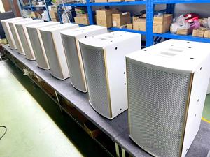 Haut-parleur professionnel passif pleine gamme de 10, 8, 12 et 15 pouces, 200W, 250W, 300W, 400W pour KTV, supermarché, café, magasin, église - Product Image 4