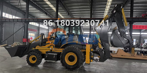 Escavatore Caricatore Telescopico 4x4 a Risparmio di Manodopera, Mini Escavatore Caricatore con Movimento a Granchio - Product Image 6