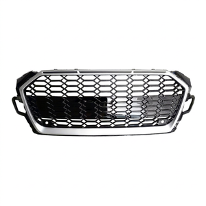 กระจังหน้าทรง RS5 แบบสปอร์ต ลายรังผึ้ง ABS สำหรับ Audi A5 S5 B9.5 ปี 2020-2024 ของ PNB Car ติดตั้งง่าย - Product Image 1