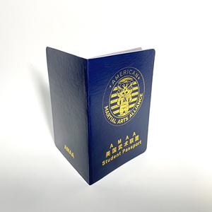 Impression de livrets de certificats pour chiens et chats avec logo personnalisé en feuille d'or, passeport pour animaux de compagnie - Product Image 2