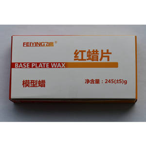 Dentale modellazione cera rossa piastra di base scultura di cera per denti dentali che casting - Product Image 5