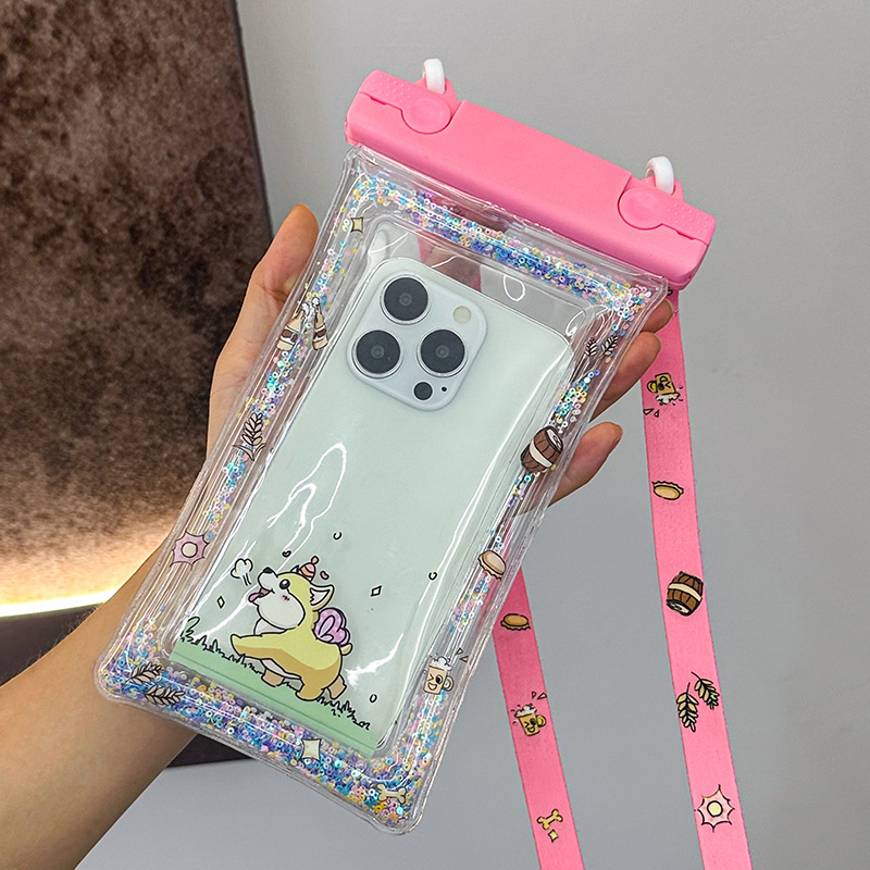 Running puppy-includes cartoon thick lanyard