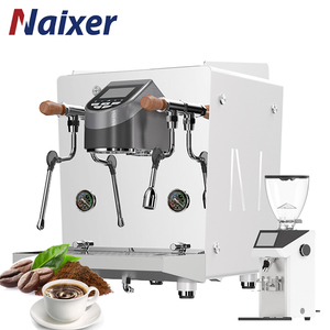 Máy pha cà phê Espresso bơm xoay điều khiển lưu lượng <span class=keywords><strong>PID</strong></span>, hệ thống hai boiler, E61 nhỏ gọn, 9 bar, một nhóm pha, chuyên nghiệp - Product Image 1