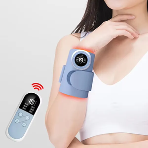 TAHATH Masseur chauffant pour bras avec vibrations, 9 modes, appareil amincissant pour bras et jambes, portable, entraînement sans effort, sculpture corporelle - Product Image 2