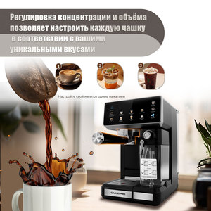 เครื่องชงกาแฟ15บาร์พร้อมฟองนมเครื่องทำกาแฟเอสเพรสโซและคาปูชิโน่แบบดั้งเดิม - Product Image 3