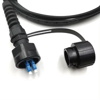 Câble de brassage fibre optique extérieur étanche IP68 LSZH avec connecteurs ODVA LC SC MPO MTP certifié ISO9001 pour événements 5G en direct