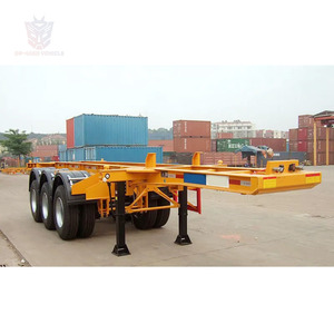 La Chine exportation 2/3 essieux 40 pieds 20 pieds conteneur châssis squelette semi-remorque à vendre - Product Image 6