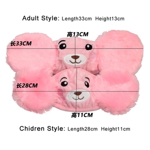 Peluche d'hiver Nouveau protège-oreilles pour enfants Cartoon Cotton Bear Student Warm Earmuffs Warm Mouth Ear Cover - Product Image 3