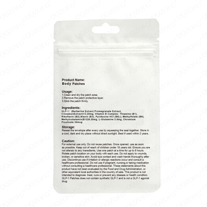 Patchs de gestion du poids végétaliens de 30 jours pour le corps mince, suppléments à base de plantes confortables - Product Image 3