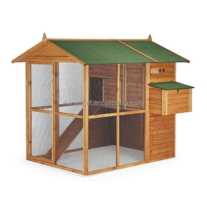 <span class=keywords><strong>Cage</strong></span> à poulet en bois ferme et solide - Product Image 4