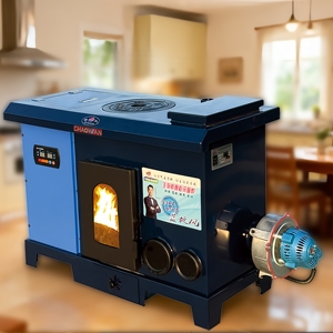 Chauffe-eau à granulés de <span class=keywords><strong>bois</strong></span> à combustion cyclonique avancée, anti-blocage, double moteur, pour utilisation hors réseau - Product Image 5