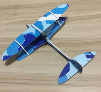 Monoplan avion électrique planeur assemblé puzzle science éducation condensateur avion électrique vol libre modèle éducatif