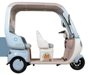 Tricycle électrique de haute qualité 2026 avec batterie au plomb-acide scellée 60V et moteur 650W sur le dessus - Product Image 4
