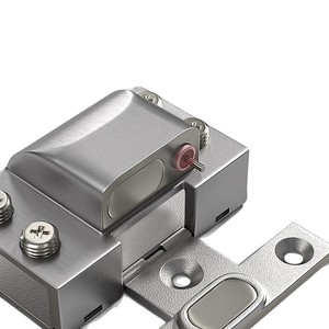 บานพับประตูกระจกไร้กรอบสแตนเลส หนา 5-8 มม. แบบปิดนุ่มนวล อุปกรณ์ตู้ - Product Image 2