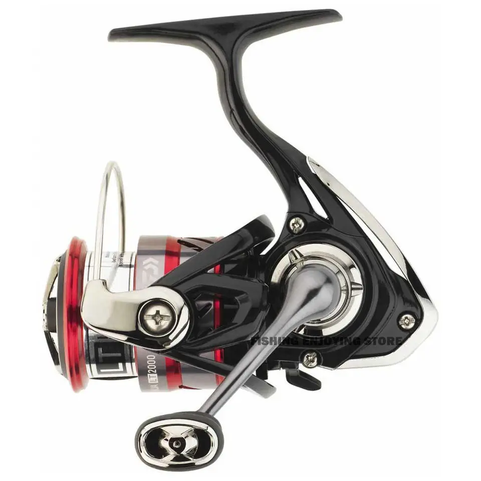 DAIWA รอกตกปลารอกนินจา4BB,รอกตกปลาสปินนิ่งแกนโลหะน้ำเค็มและน้ำจืดลากได้สูงสุด5-12กก.