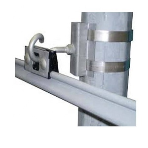 Abrazaderas <span class=keywords><strong>de</strong></span> Suspensión Aérea <span class=keywords><strong>para</strong></span> Cables <span class=keywords><strong>de</strong></span> hasta 70m <span class=keywords><strong>de</strong></span> Vano, <span class=keywords><strong>para</strong></span> Cable en Forma <span class=keywords><strong>de</strong></span> 8 <span class=keywords><strong>de</strong></span> 3-7mm, Utilizables con Pernos <span class=keywords><strong>de</strong></span> Gancho Pigtail <span class=keywords><strong>de</strong></span> 12/14/16mm - Product Image 1
