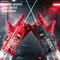 Lanceur de pistolet à eau électrique en forme d'araignée, jouet de poignet en plastique pour l'extérieur, vente en gros