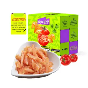 420g tomato flavored konjac tripe healthy halal vegetarian konjac detoxification beauty slimming konjac