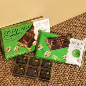 KENLAIFU Chocolate Negro o con Leche Estilo Dubái, Barato, al por Mayor, con Certificado Halal (6 Piezas Pequeñas) - Product Image 1
