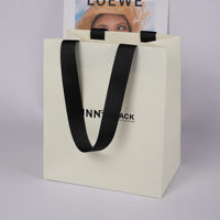 Tas Kertas Pakaian Mewah SUNNY PACK Dengan Logo Anda Sendiri, Pegangan, Tas Kemasan Kertas Hadiah Promosi Belanja Ritel