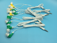 Earphone murah Earphone sekali pakai untuk Headphone Earbud Headset penerbangan penerbangan penerbangan